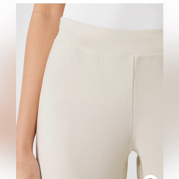 Eileen Fisher | washable | stretch | slim fit | crepe | ankle bone | XS | pants - Picture 3 of 16